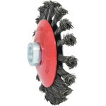 Cone design Steel wire circular brush 0,5mm Ø 100mm, KS Tools