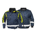 Winterjackett 4 in 1 Contender, navy/yellow, S, Sir Safety System