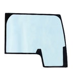 Sideglass, right, tempered for CAT excavators, CVA