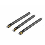 Internal turning tools kit 12 mm, 3 pcs, Optimum