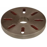 Face plate Ø 450 mm Camlock DIN ISO 702-2 No. 8, Optimum