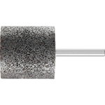 Mounted point ZY Inox Edge 40x40/6mm AN 24 N5B, Pferd
