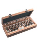 Parallel Gauge Block Set, grade 2, DIN EN ISO 3650/GG-2, 32pcs, Vögel