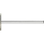 Diamond mounted point DIA DZY-N 14,0-1,0/3mm D91, Pferd