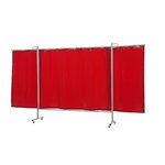 Welding curtain with frame, orange W375 x H200cm OmniumTriptych, Cepro