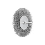 Wheel brush RBU Steel 100x20/6mm 0,3mm, Pferd