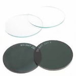 spare lens for Flippo DIN5  (round 50 mm, green), Vlamboog