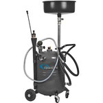 65l waste oil suction unit, grey, Orion