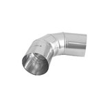 Exhaust elbow BV 110-500, 90°, 150mm, Master