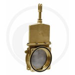 MZ Knife gate valve 8'', Granit