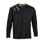 Krekls 4363+, ar garām piedurknēm, melns, 3XL, Dimex