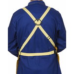 Golden Brown bib apron 107 x 60 cm, Weldas