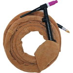 Welding cable cover, with zip diam 28mm, 3,9m, Weldas