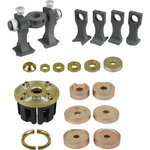 Universal tool set for compact wheel bearing assembly, KS Tools