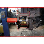 Universal tool for screwed and compact wheel bearing assembly and disassembly, 33 pcs, KS Tools