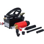 Basic hydraulic tool set 22t with air-hydraulic-pump 13pcs, KS Tools