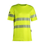 Safety t-shirt 4481+ women, hi-vis yellow L, Dimex