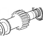 'LAYSHAFT L/R', JCB