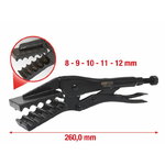 Spetsiaalsed klemm-haaratstangid, Ų 8 -12mm, KS Tools