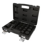 3/4" + 1" interchangeable impact bit set, 23-pcs, KS Tools