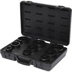 Soonmutrite komplekt, külghammastega, 9 osa, KS Tools