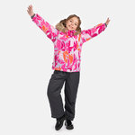 Winter parka and trousers Marvel, children, pink/black 146, Huppa