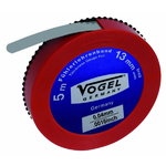 Thickness Gauge Foil, spring steel, 0.04 mm / .0016 inch, Vögel
