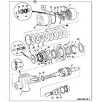 Carrier planetary hub, JCB