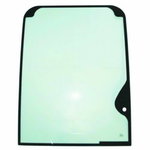 Glass, front, upper, tempered HITACHI ZX-series, CVA