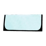 Windshield, lower, laminated for HITACHI excavators, CVA