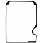 Front glass, upper, HITACHI, JOHN DEERE excavator, CVA