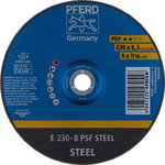 Grinding disc PS-F 230x8x22mm A30P, Pferd