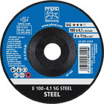 Grinding disc SG Steel 100x4,1/16mm, Pferd