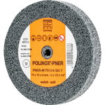 Non-woven wheel PNER Polinox 75x13x6 SiC fine W, Pferd