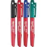 INKZALL™ krāsu marķieri 4 gab., Milwaukee