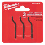 Fāzes noņemšanas asmeņi - 3 gab., Milwaukee