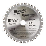 Saw blade for metal 150x1,6x20mm Z34, Milwaukee