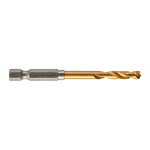 Metal drill bit Red HEX Shockwave HSS-G TiN 4,8mm, Milwaukee