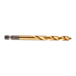 Metal drill bit Red HEX Shockwave HSS-G TiN 7,5mm, Milwaukee
