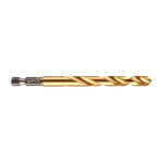 Metal drill bit Red HEX Shockwave HSS-G TiN 8,5mm, Milwaukee