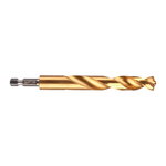 Metal drill bit Red HEX Shockwave HSS-G TiN 13,0mm, Milwaukee