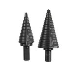 Step drill set COBALT 2pcs 4-20mm, 6-35mm, Milwaukee