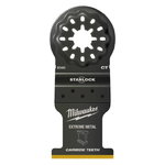 Multi-cutter blade for wood and metal TCT Starlock 35x32mm, Milwaukee