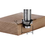 Router bit HW R4 - OFK 500, Festool
