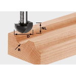 Frēze HW, S8, R12,7, Festool