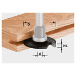 Rievu diskfrēze HW D40X5, Festool