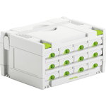 Systainer SYS 3-SORT/12 - For details / 39,5 × 29,5 × 21 cm, Festool