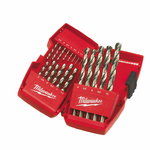 Twist drills set 19 pcs ¨1-10mm HSS-G Thunderweb DIN 338, Milwaukee