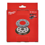 Sanding pad base plate 125mm 8 holes, Milwaukee