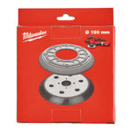 Sanding pad base plate 150mm 6 holes, Milwaukee